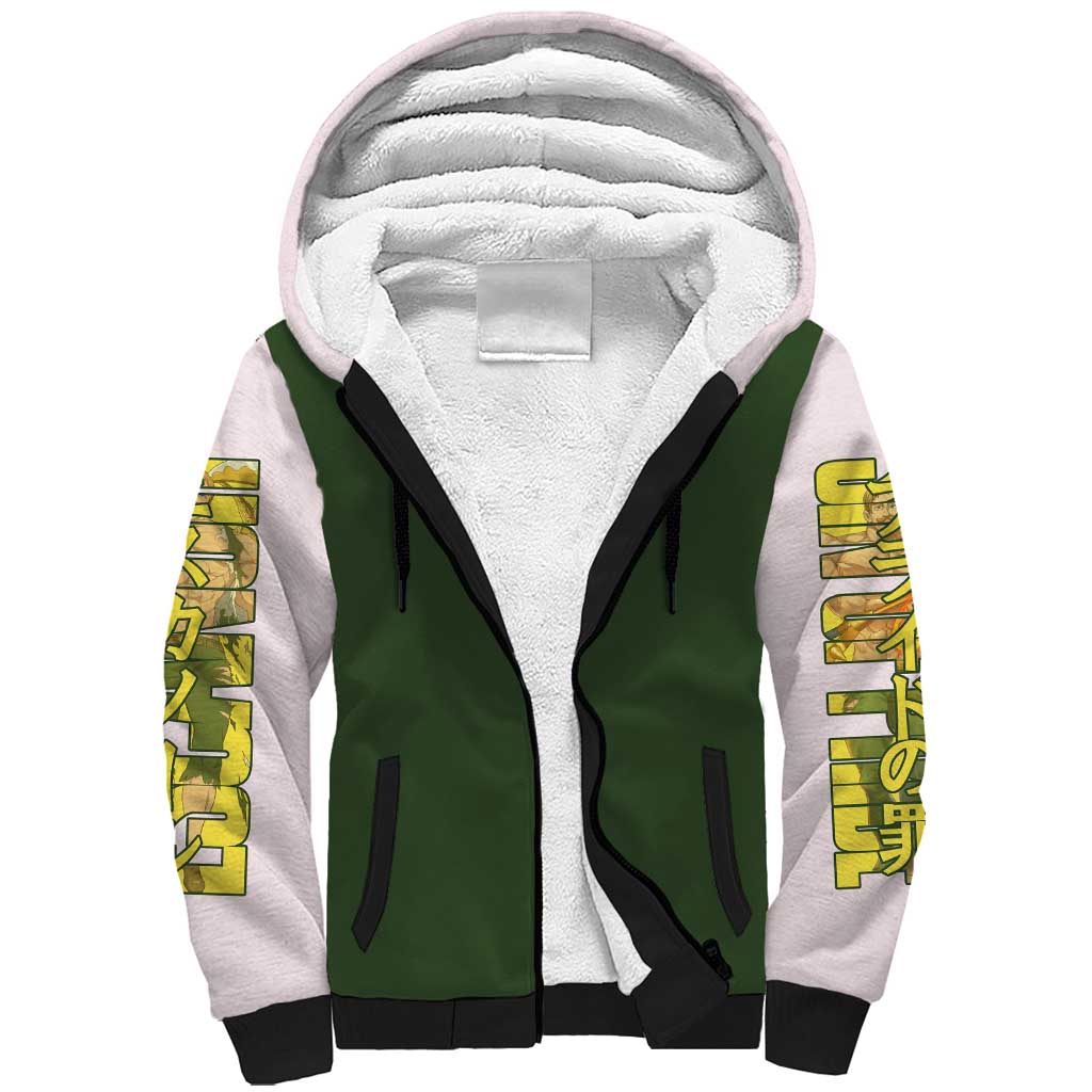 Escanor Seven Deadly Sins Sherpa Hoodie Anime Style
