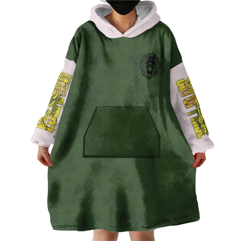 Escanor Seven Deadly Sins Wearable Blanket Hoodie Anime Style