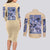 Roxy Migurdia Mushoku Tensei Couples Matching Long Sleeve Bodycon Dress and Long Sleeve Button Shirt Anime Style