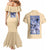 Roxy Migurdia Mushoku Tensei Couples Matching Mermaid Dress and Hawaiian Shirt Anime Style