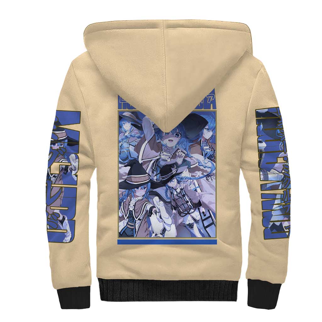 Roxy Migurdia Mushoku Tensei Sherpa Hoodie Anime Style