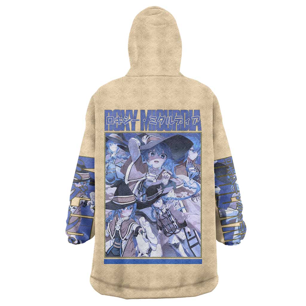 Roxy Migurdia Mushoku Tensei Wearable Blanket Hoodie Anime Style