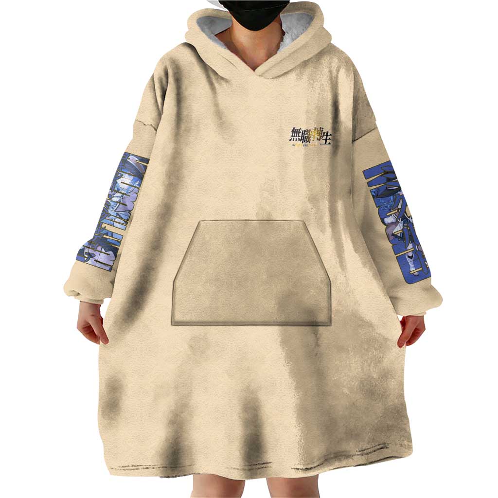 Roxy Migurdia Mushoku Tensei Wearable Blanket Hoodie Anime Style