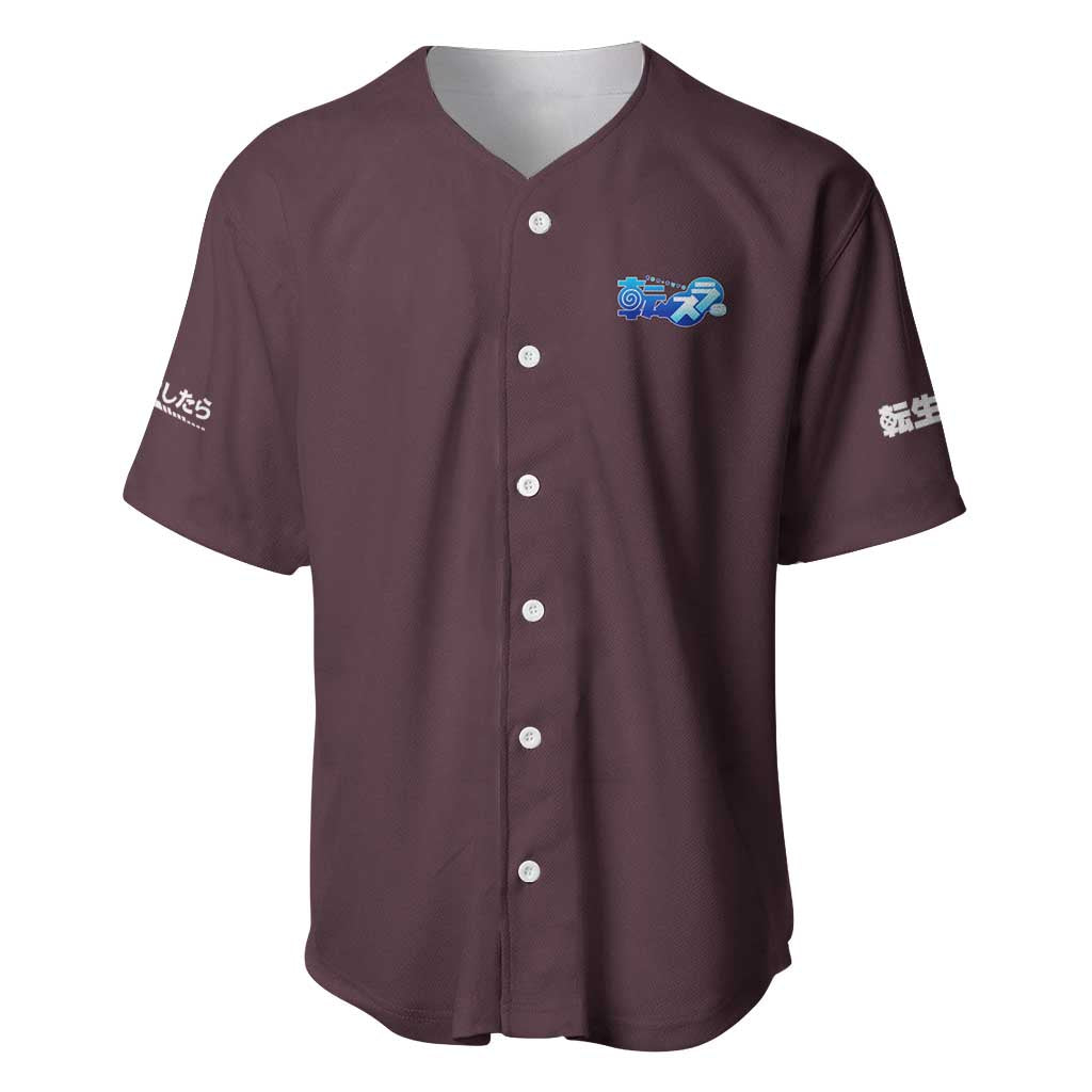 Milim Nava That Time I Got Reincarnated as a Slime Baseball Jersey Anime Style