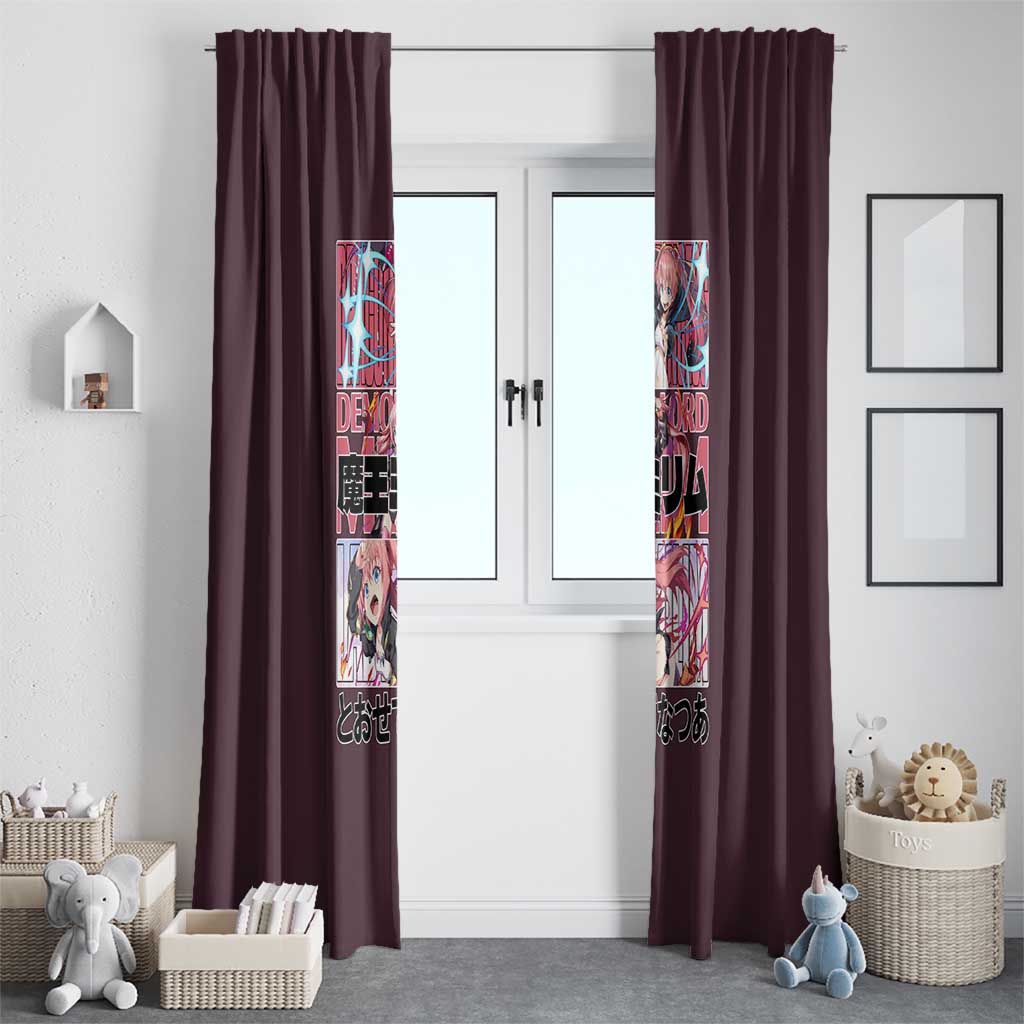 Milim Nava That Time I Got Reincarnated as a Slime Window Curtain Anime Style