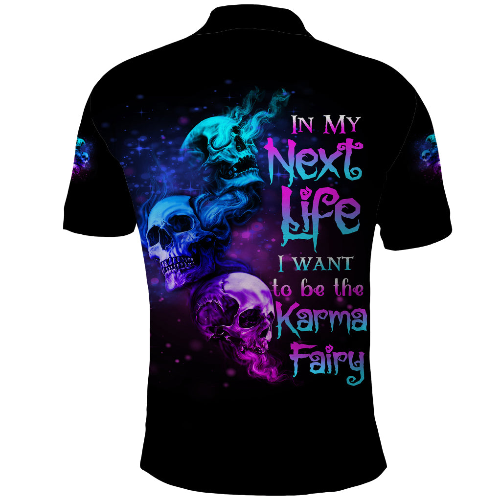 karma-fairy-three-skulls-polo-shirt