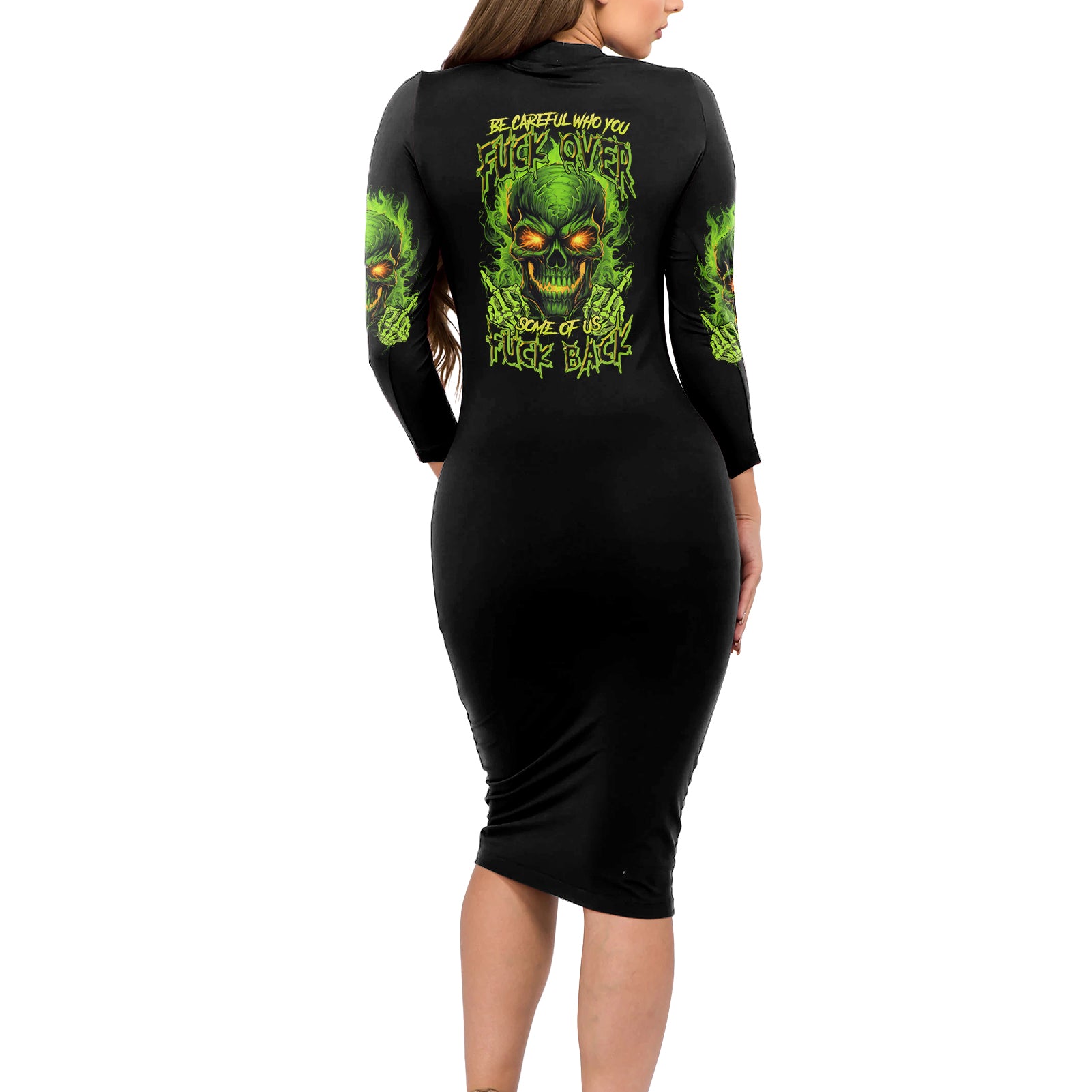 i-cant-go-to-hell-reaper-skull-long-sleeve-bodycon-dress
