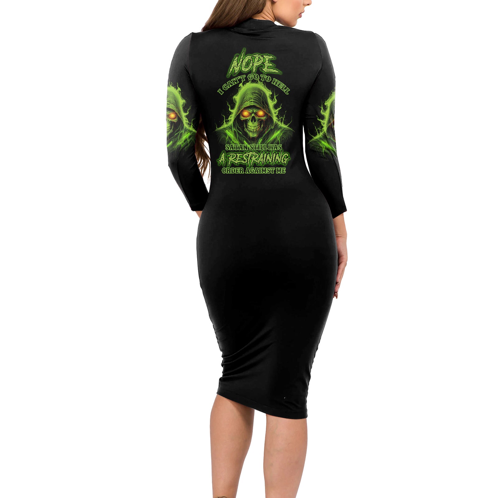 nope-i-cant-go-to-hell-long-sleeve-bodycon-dress