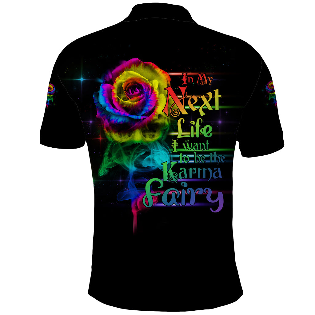 karma-fairy-rose-smoke-skull-polo-shirt