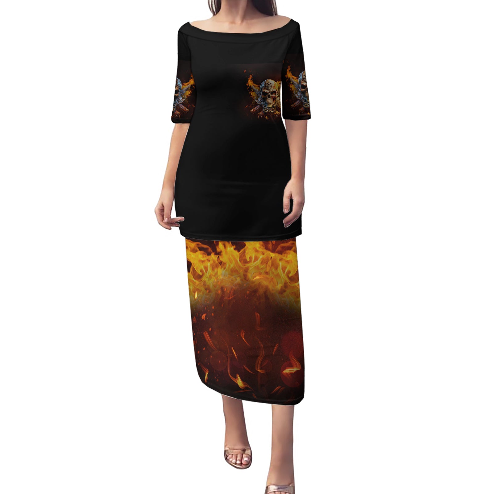 your-first-mistake-fire-skull-puletasi