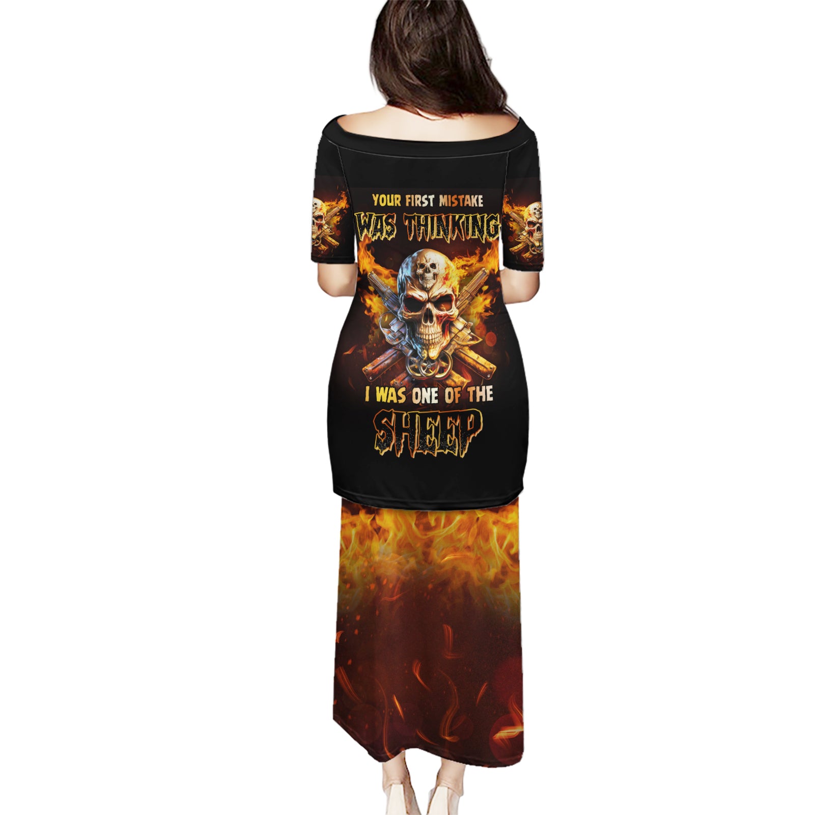 your-first-mistake-fire-skull-puletasi