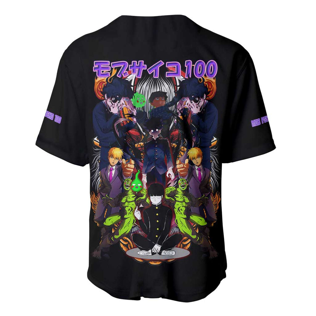 Final Arc Mob Psycho 100 Baseball Jersey Japan Anime Style