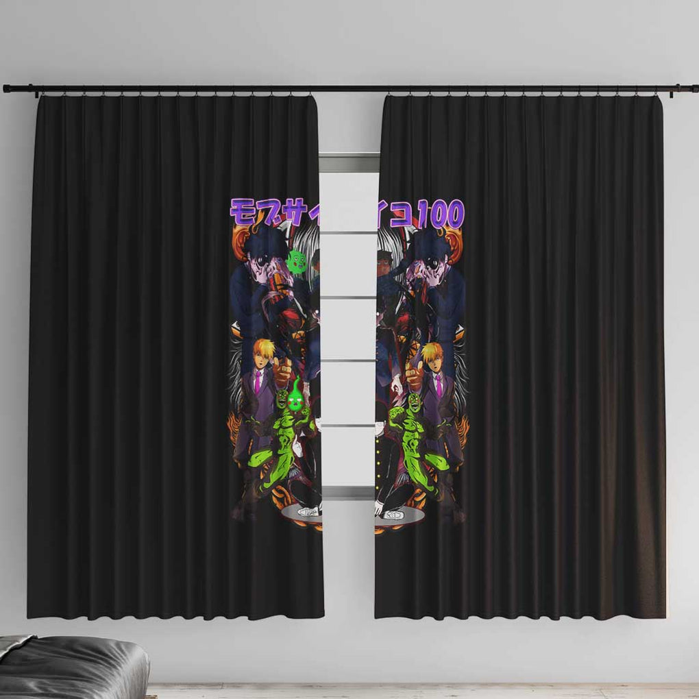 Final Arc Mob Psycho 100 Window Curtain Japan Anime Style