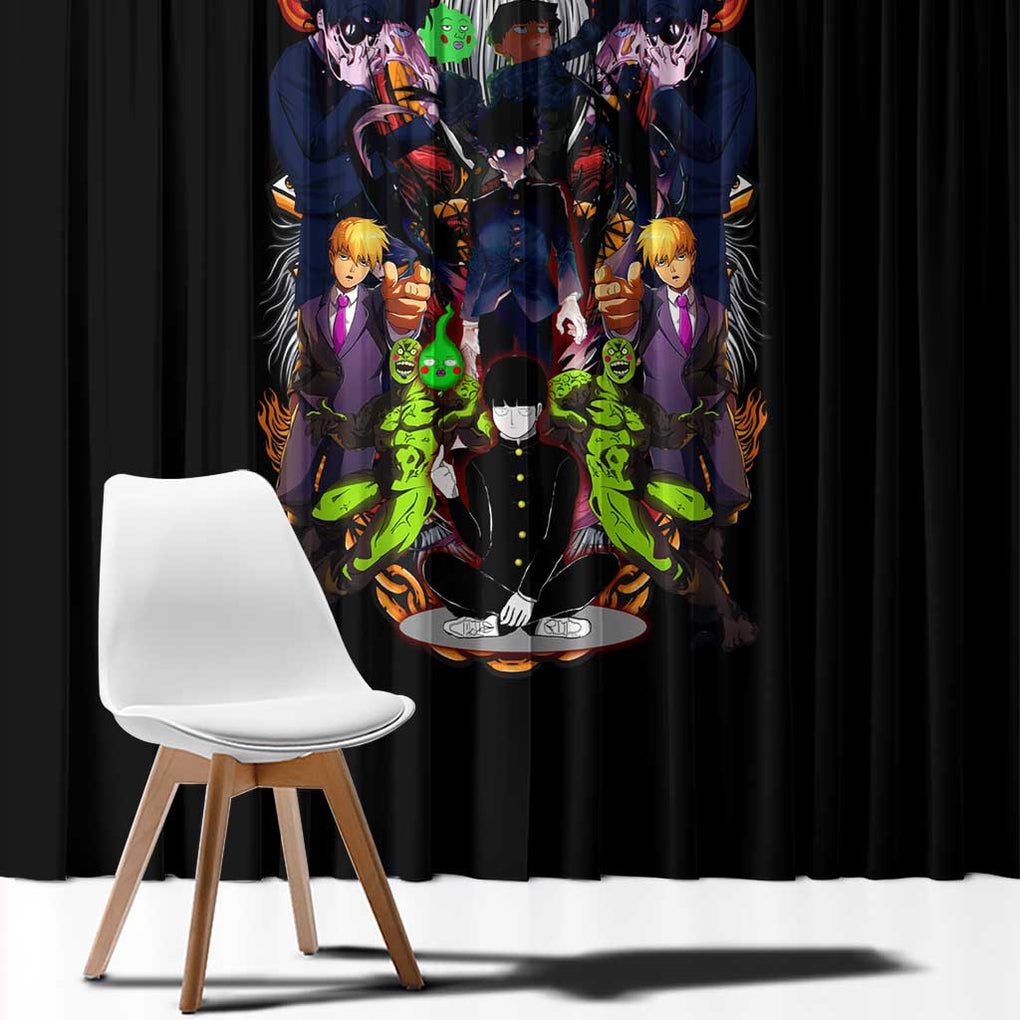 Final Arc Mob Psycho 100 Window Curtain Japan Anime Style