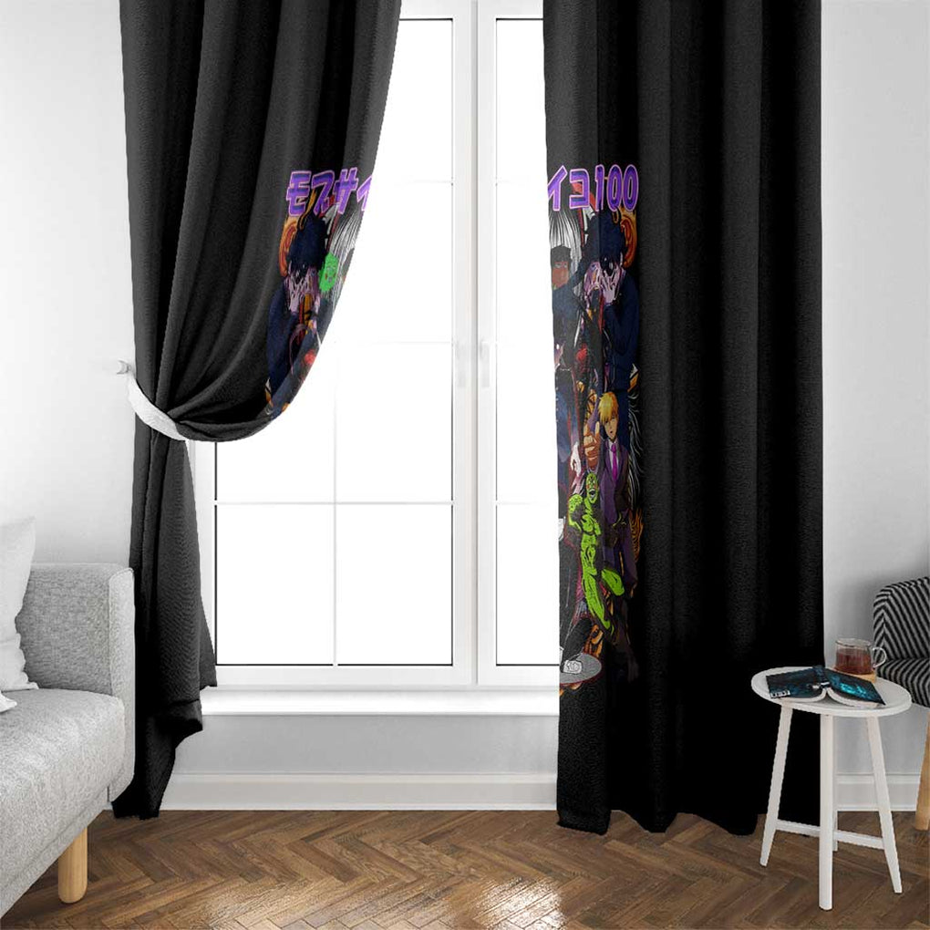 Final Arc Mob Psycho 100 Window Curtain Japan Anime Style