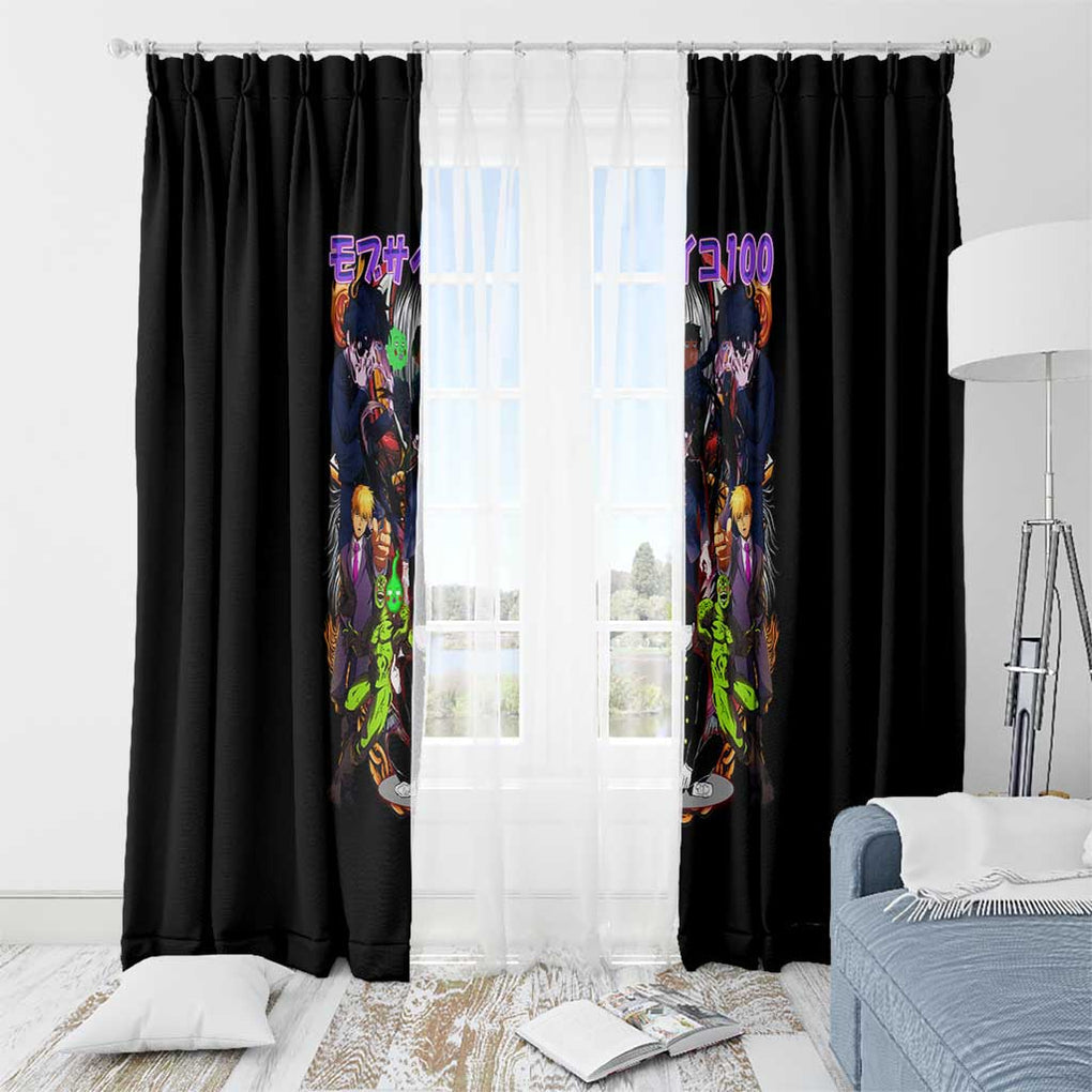 Final Arc Mob Psycho 100 Window Curtain Japan Anime Style