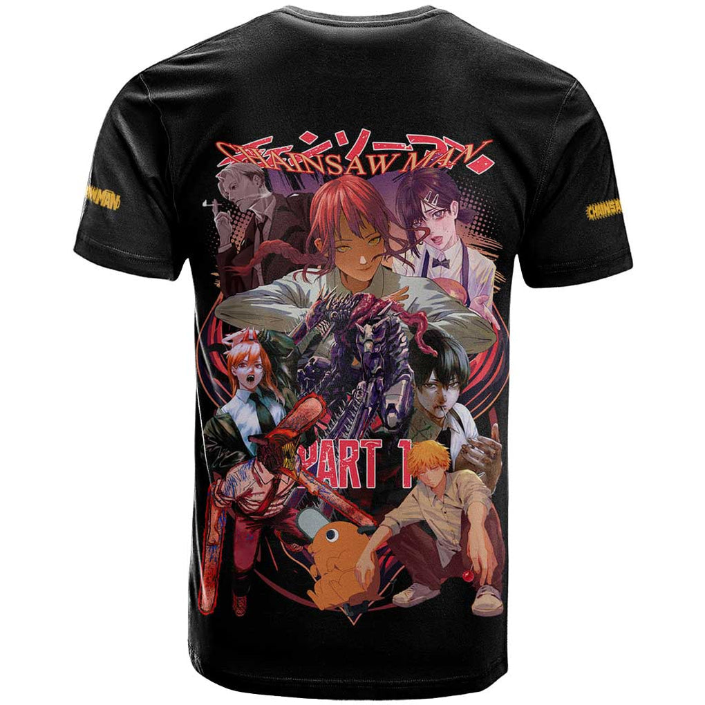Chainsaw Man Part 1 T Shirt Japan Anime Style