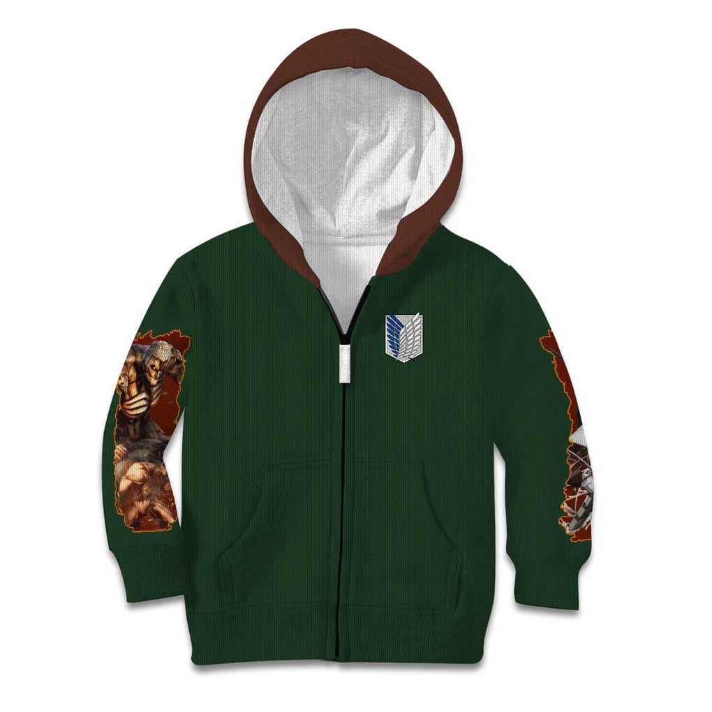 Return to Shiganshina Attack on Titan Kid Hoodie Japan Anime Style