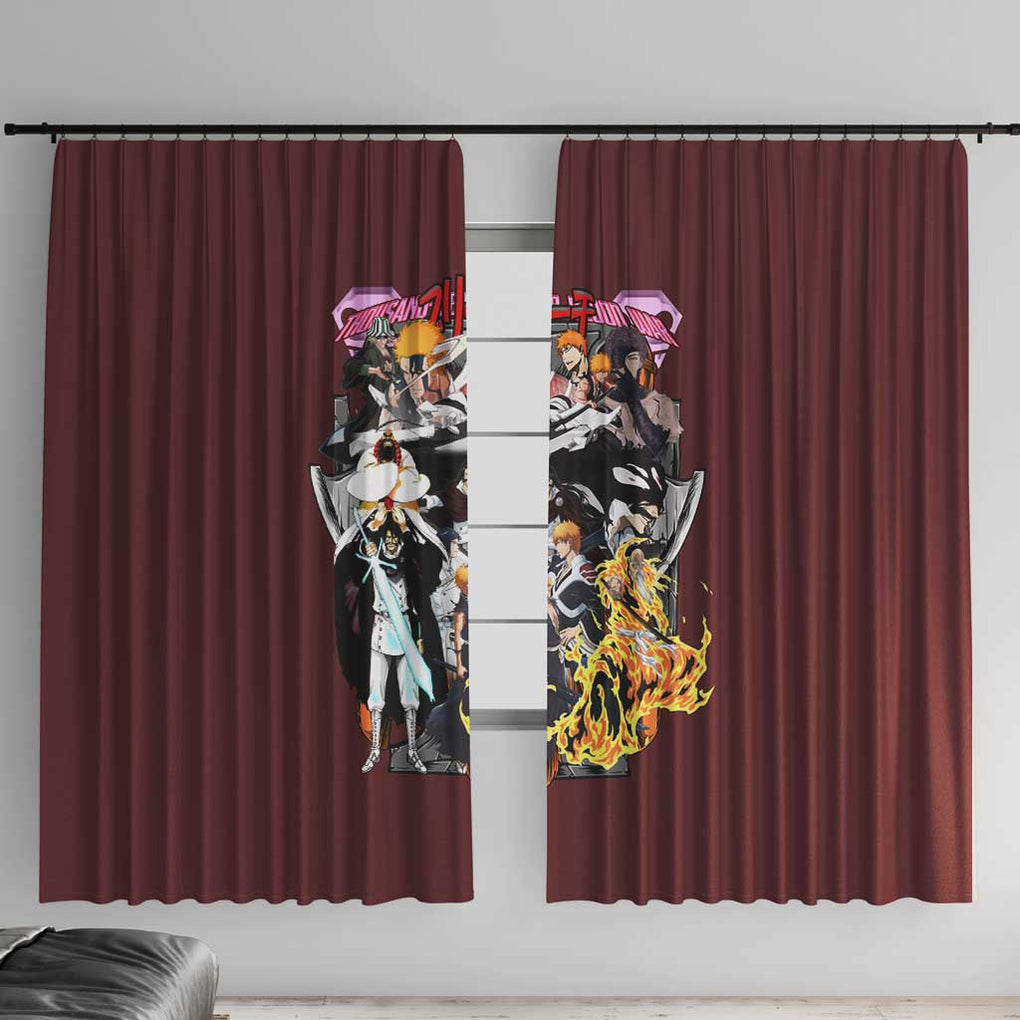 Thousand Year Blood War Arc Bleach Window Curtain Japan Anime Style