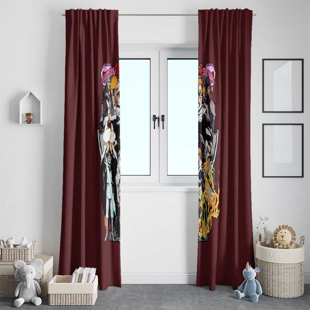Thousand Year Blood War Arc Bleach Window Curtain Japan Anime Style