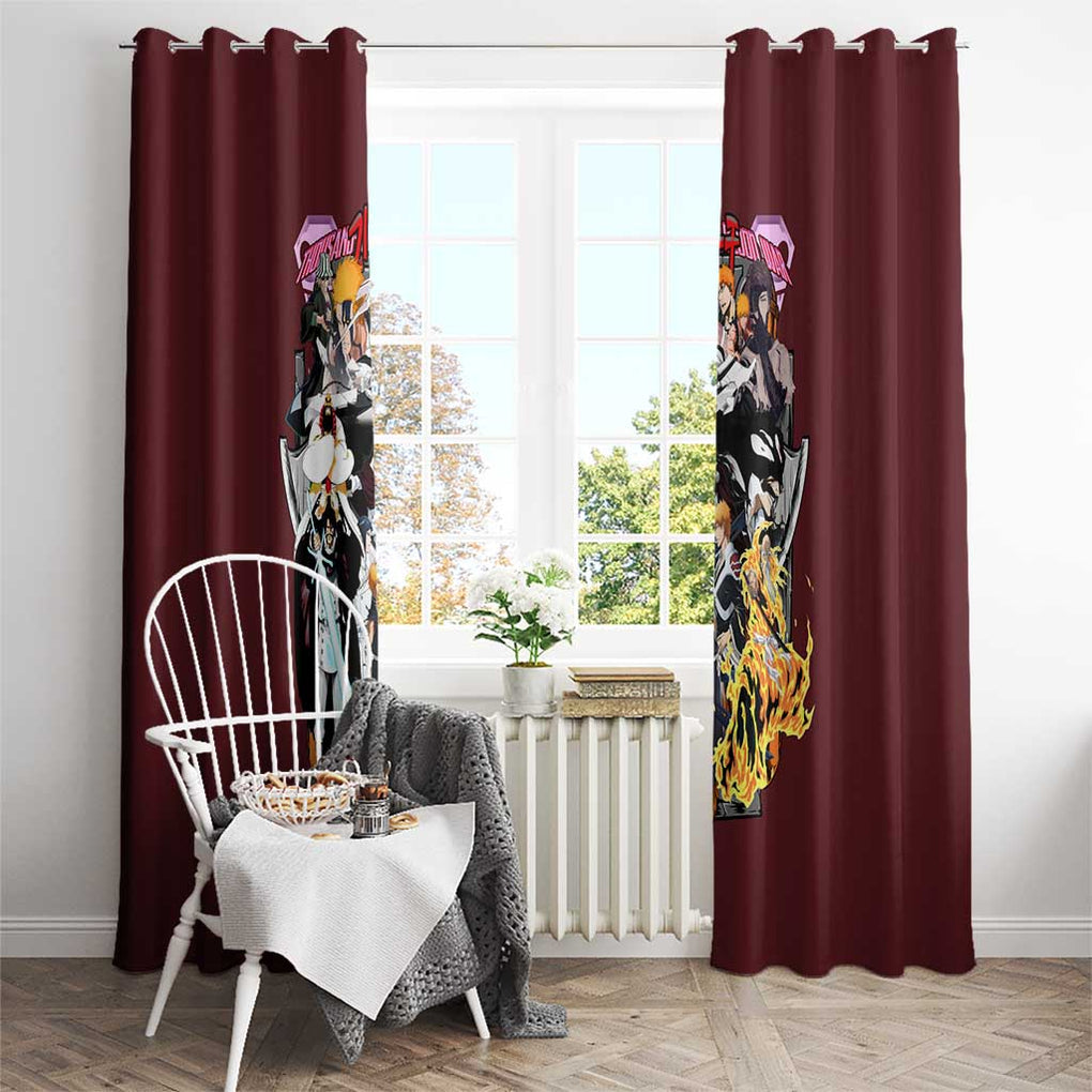 Thousand Year Blood War Arc Bleach Window Curtain Japan Anime Style