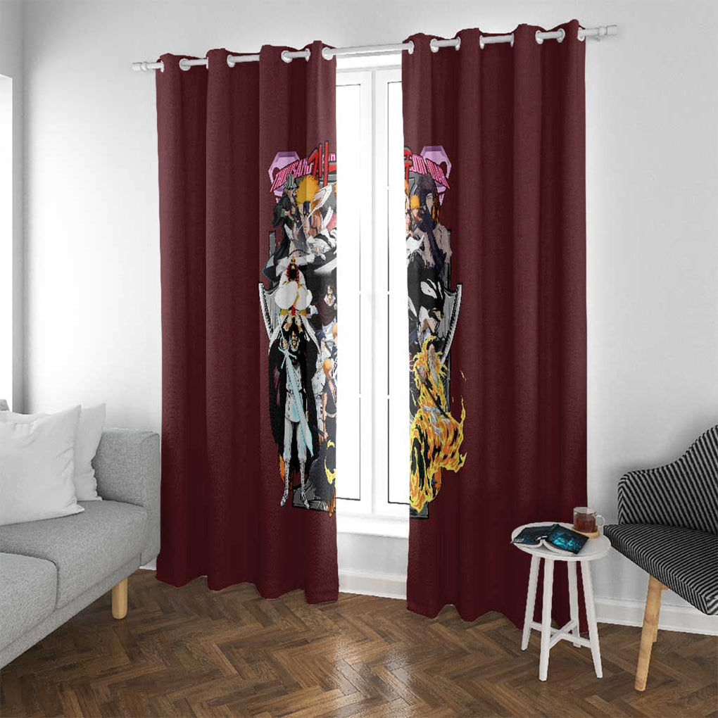 Thousand Year Blood War Arc Bleach Window Curtain Japan Anime Style