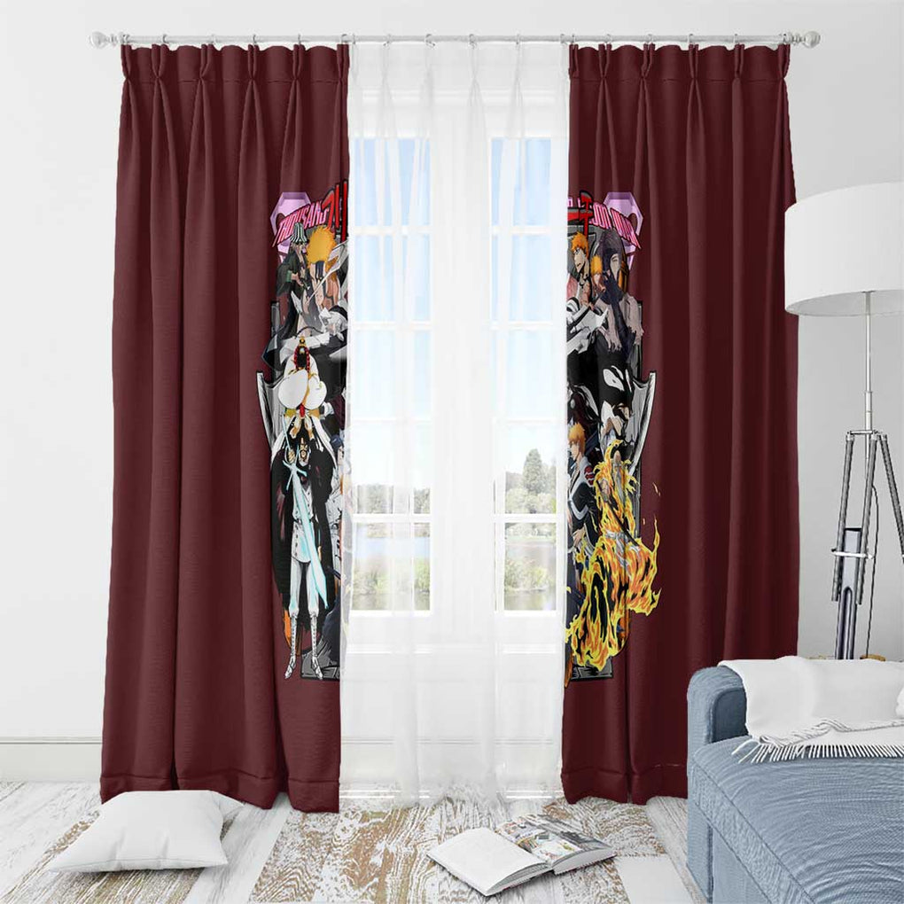 Thousand Year Blood War Arc Bleach Window Curtain Japan Anime Style