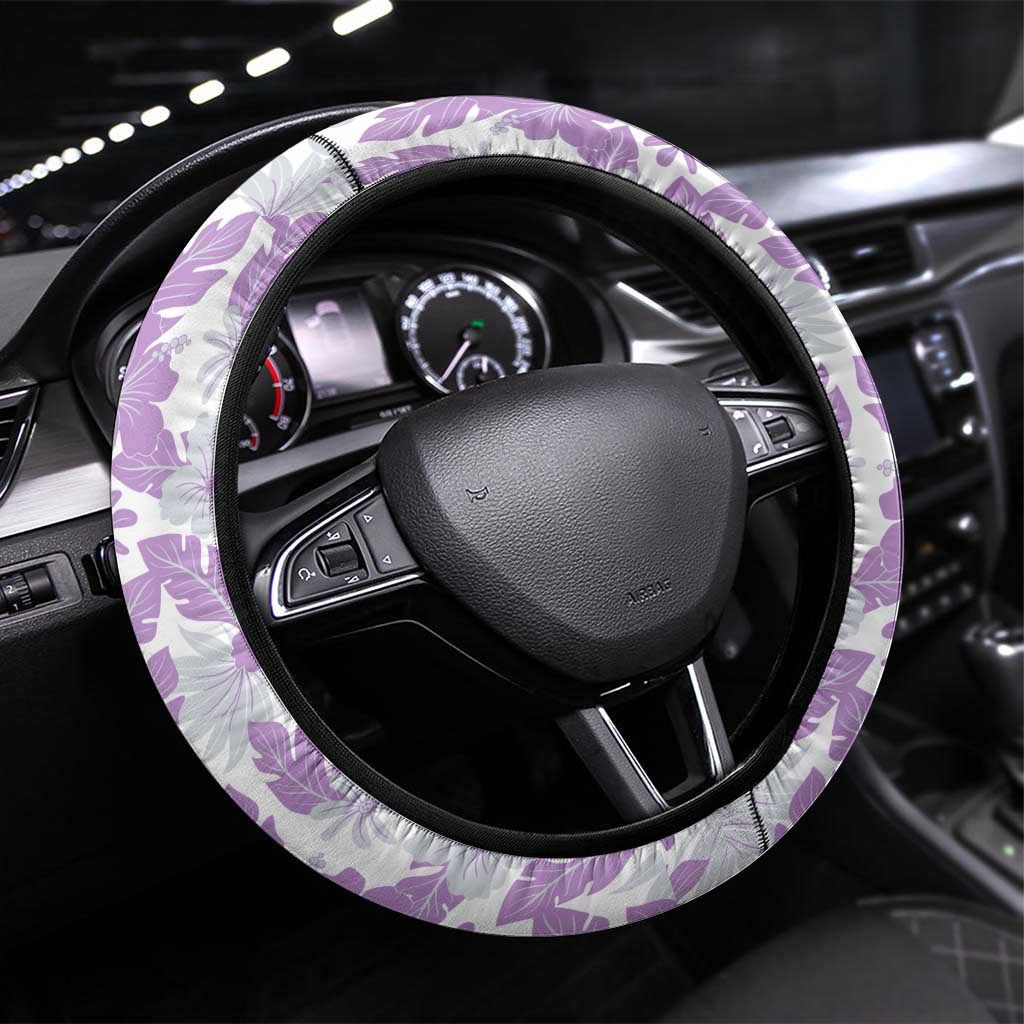 Trunks Dragon Ball Summer Theme Steering Wheel Cover with Sword Floral Shirt Sunglasses Shenron and Ocean Wave Background - The Mazicc