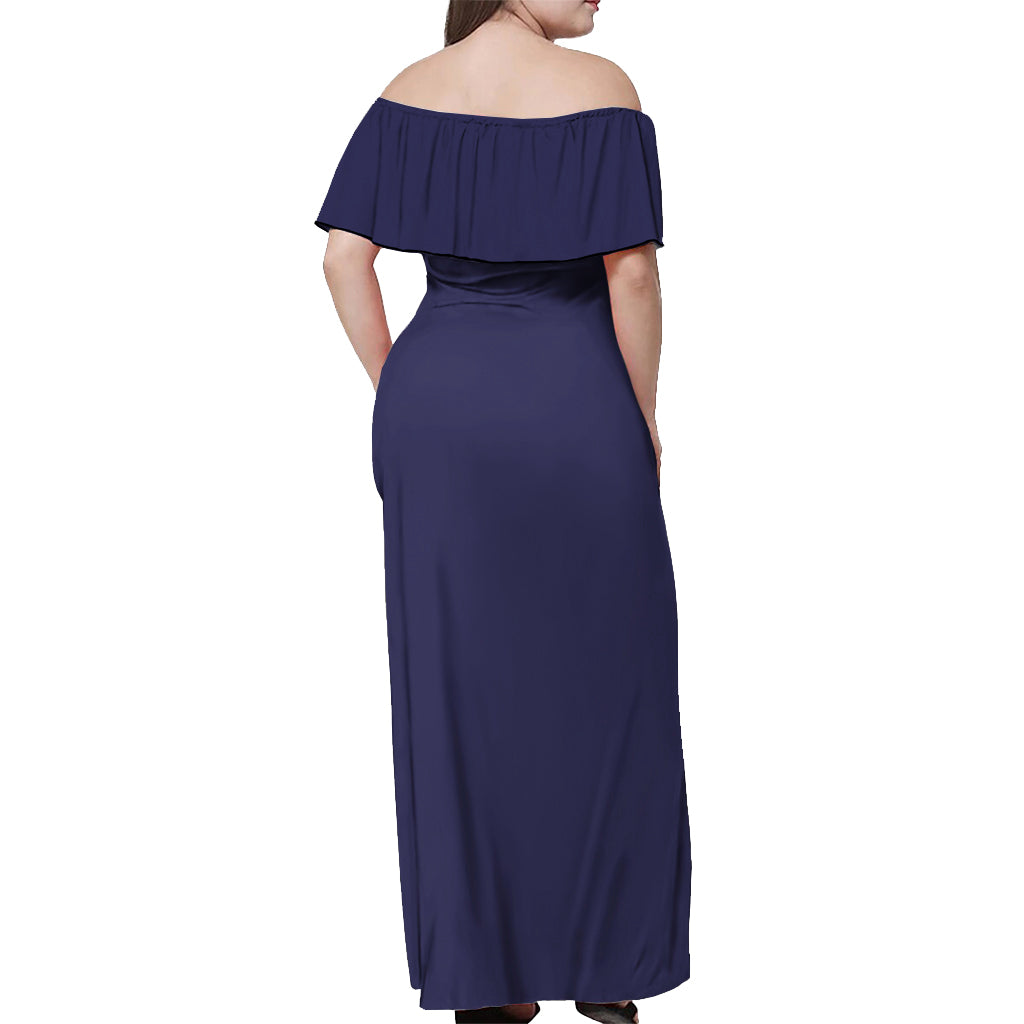 Josuke Higashikata - JJBA Off Shoulder Maxi Dress