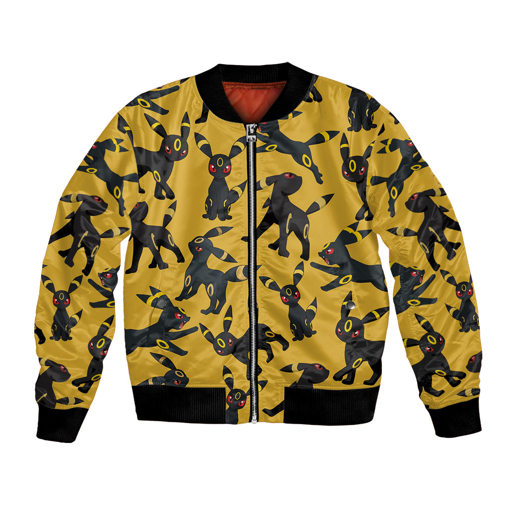 Umbreon Pattern Style Bomber Jacket