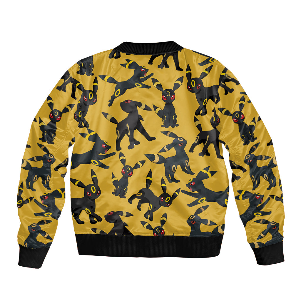 Umbreon Pattern Style Bomber Jacket