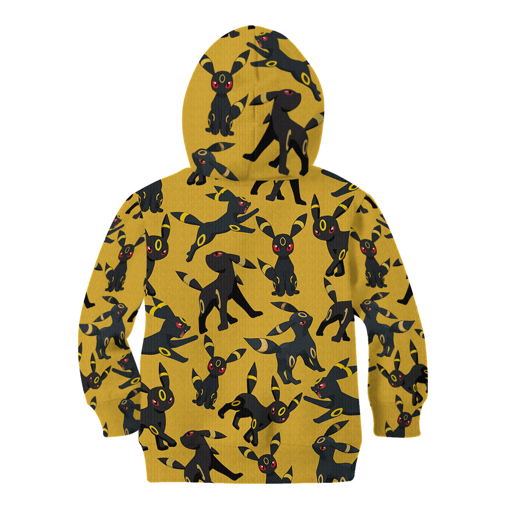Umbreon Pattern Style Kid Hoodie
