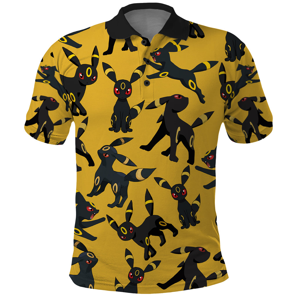 Umbreon Pattern Style Polo Shirt
