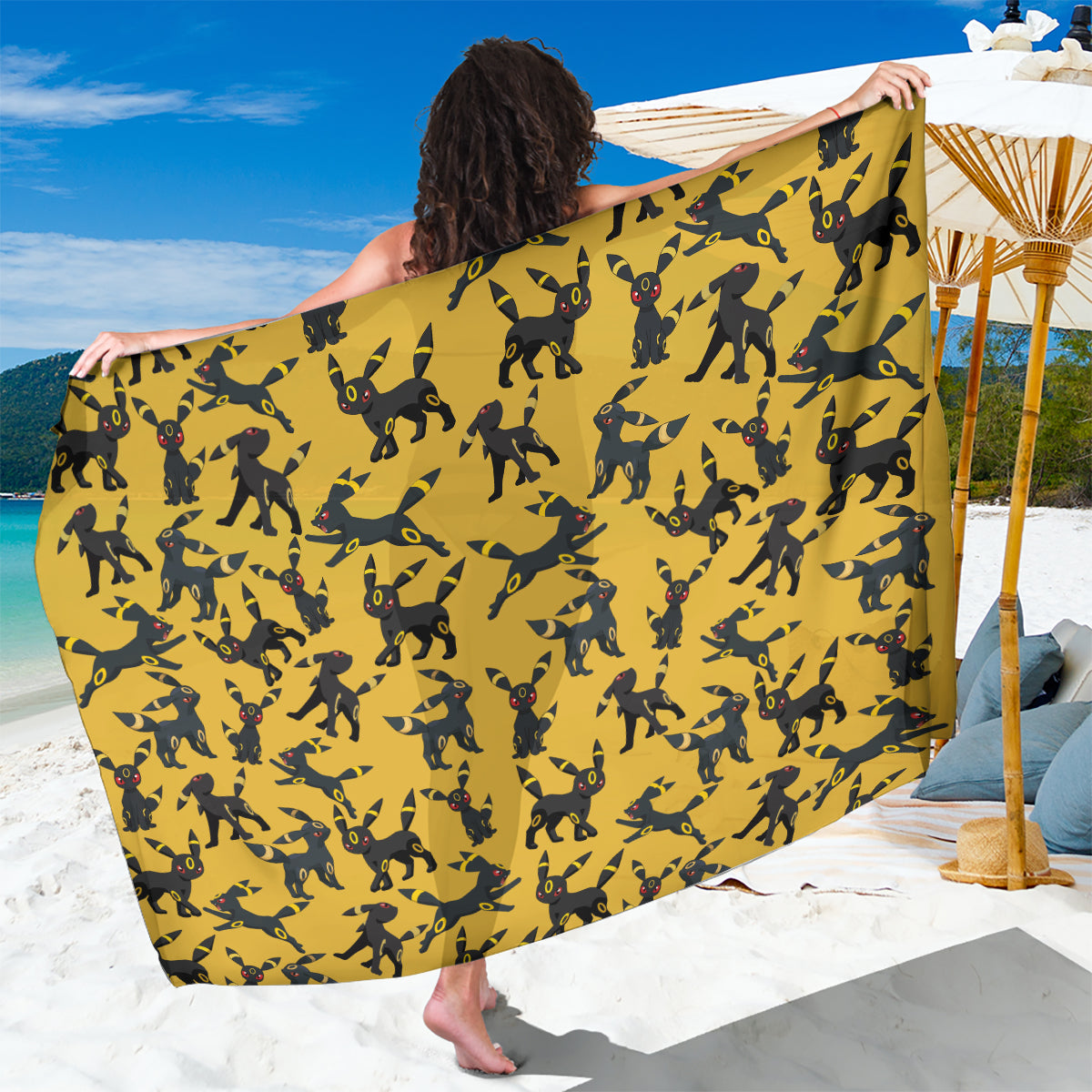 Umbreon Pattern Style Sarong