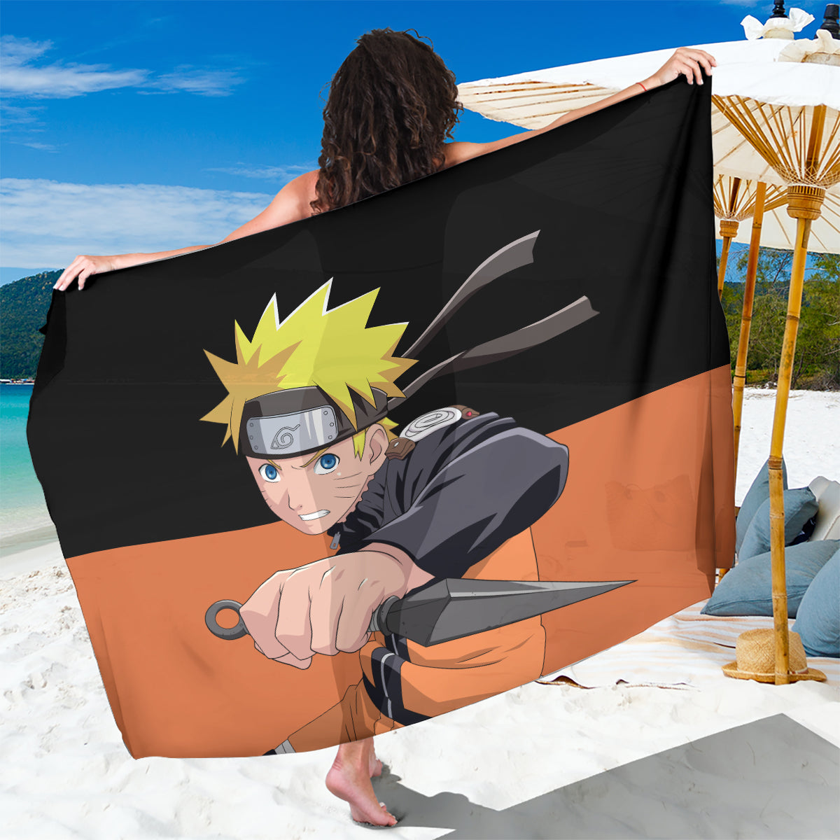Uzumaki - Naruto Anime Sarong