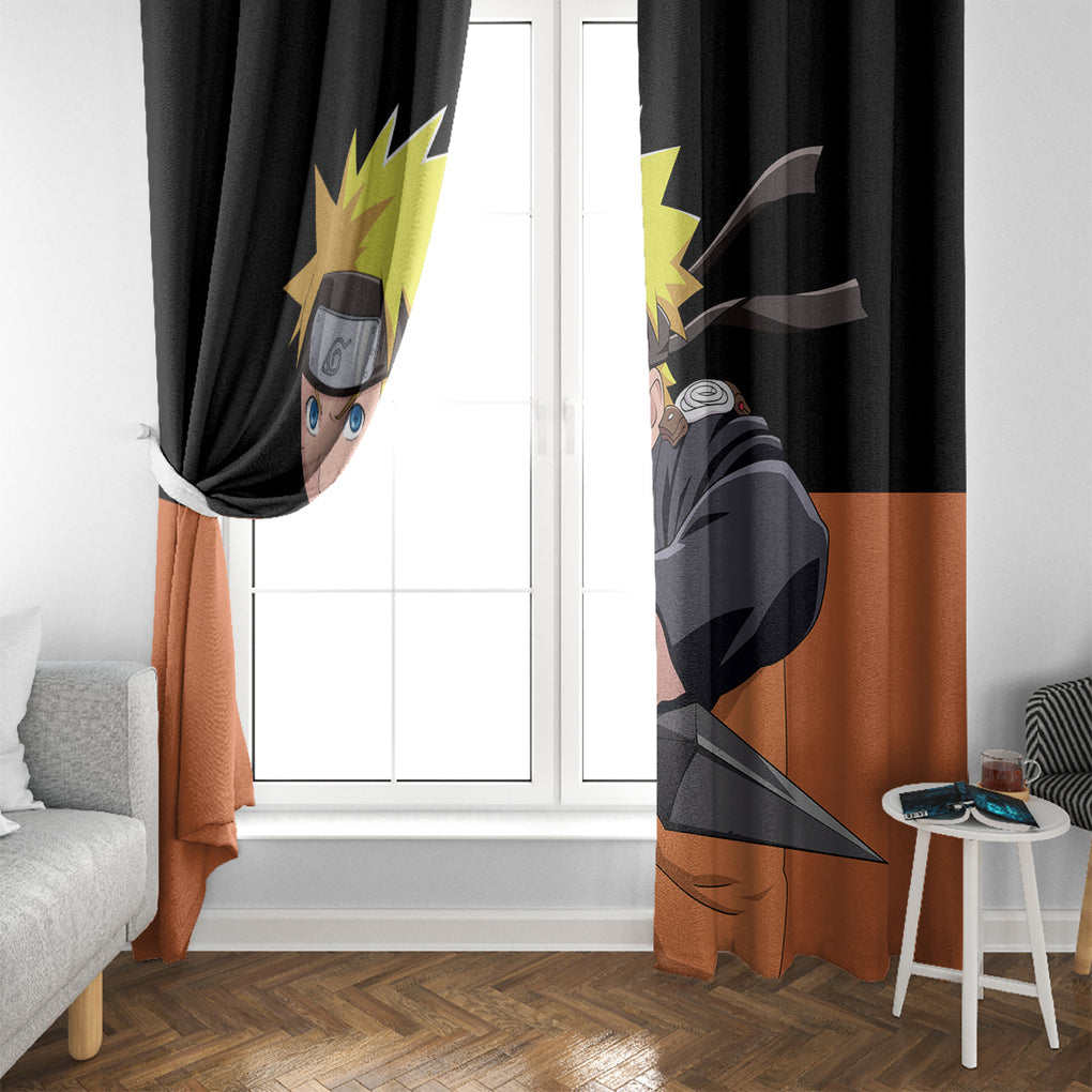 Uzumaki - Naruto Anime Window Curtain