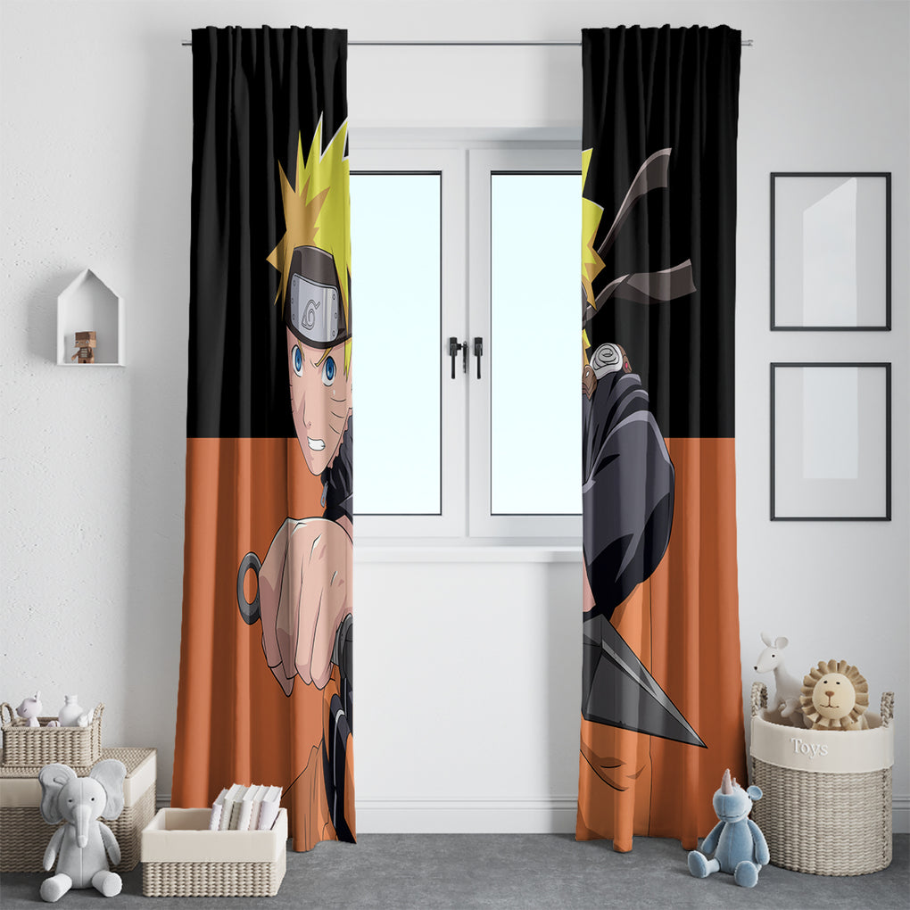 Uzumaki - Naruto Anime Window Curtain