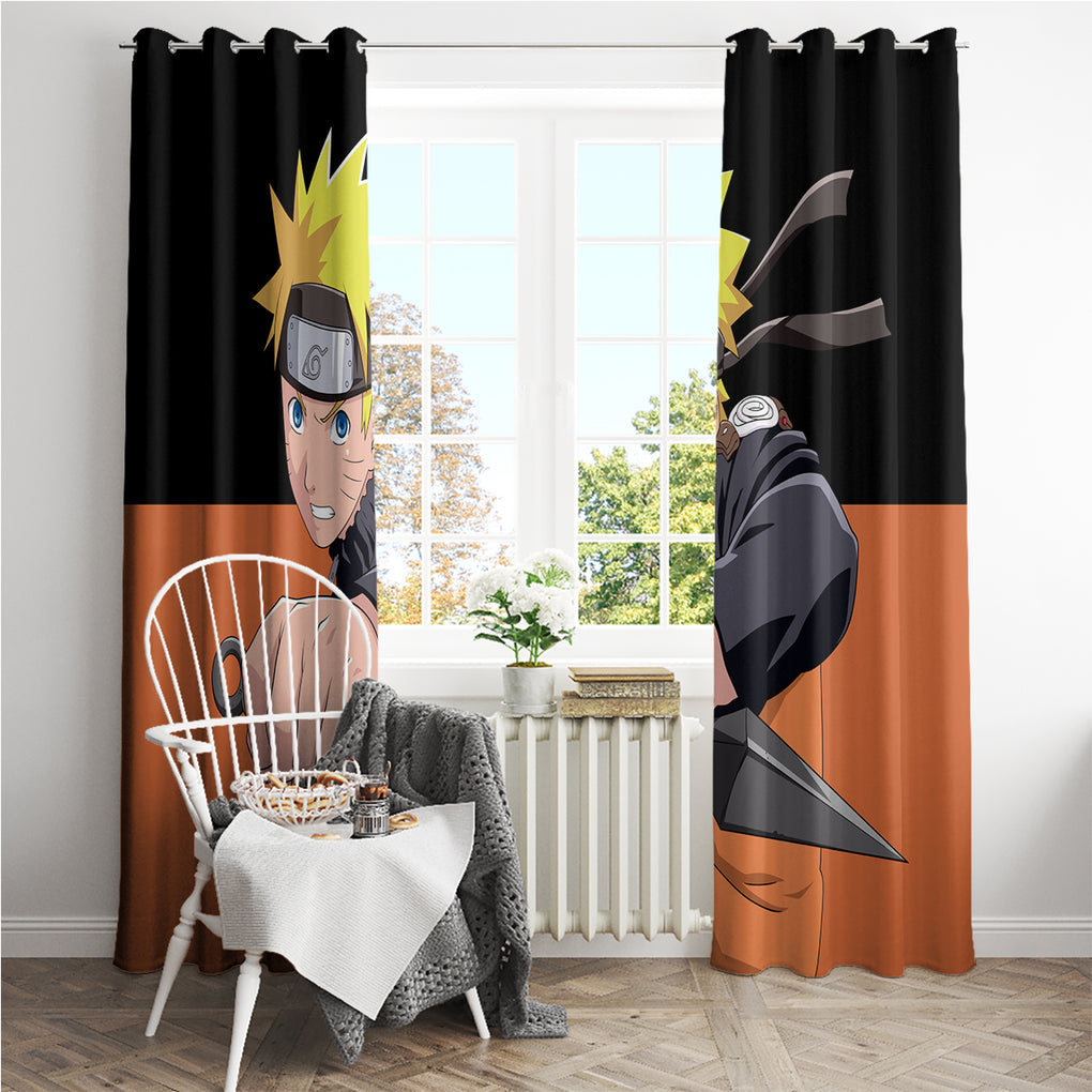 Uzumaki - Naruto Anime Window Curtain