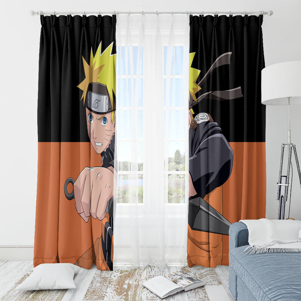 Uzumaki - Naruto Anime Window Curtain