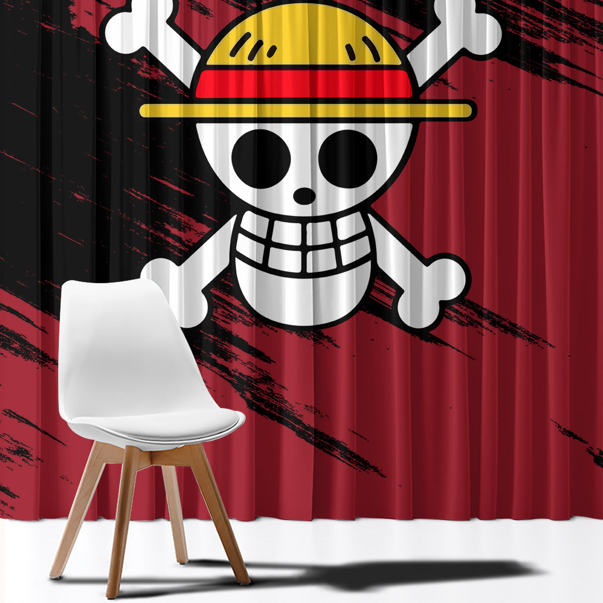 Monkey D. Luffy - One Piece Window Curtain