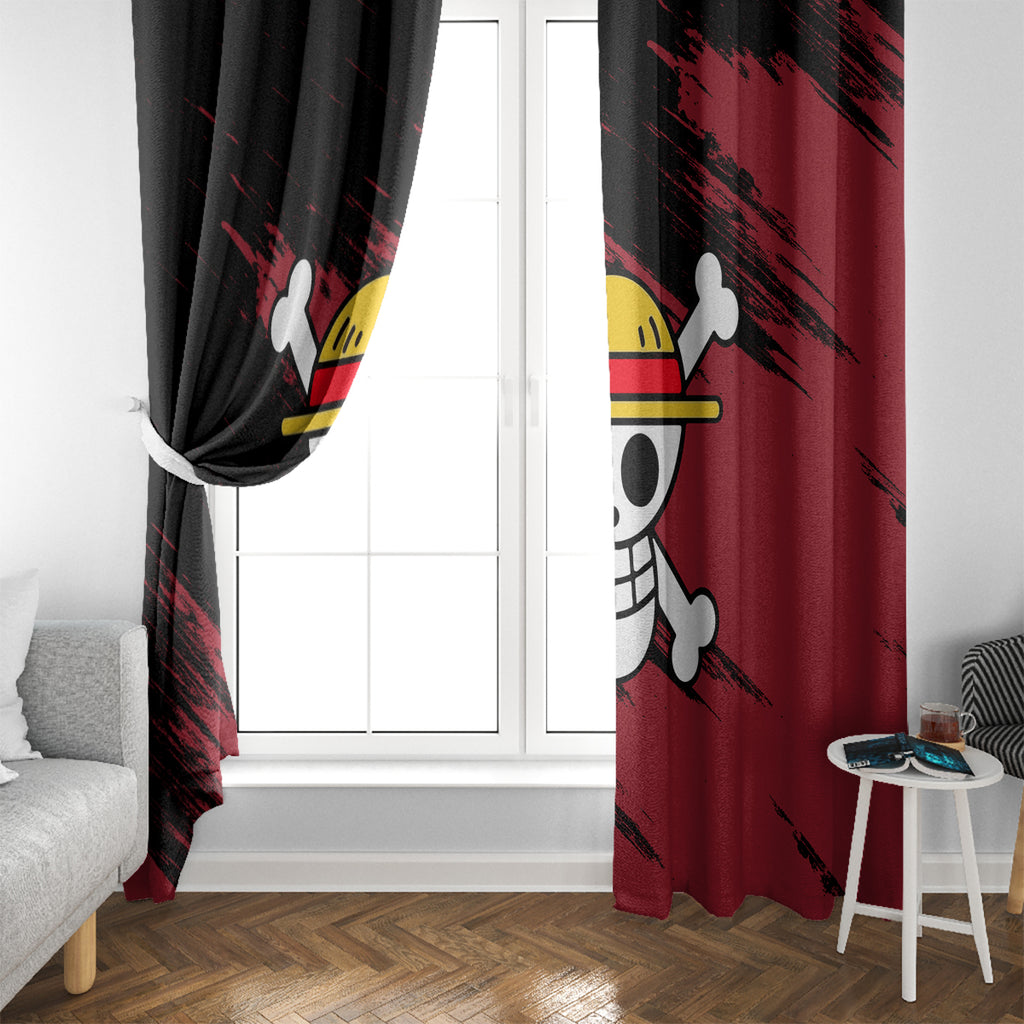 Monkey D. Luffy - One Piece Window Curtain
