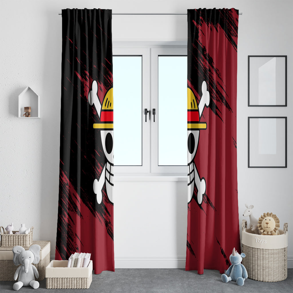 Monkey D. Luffy - One Piece Window Curtain