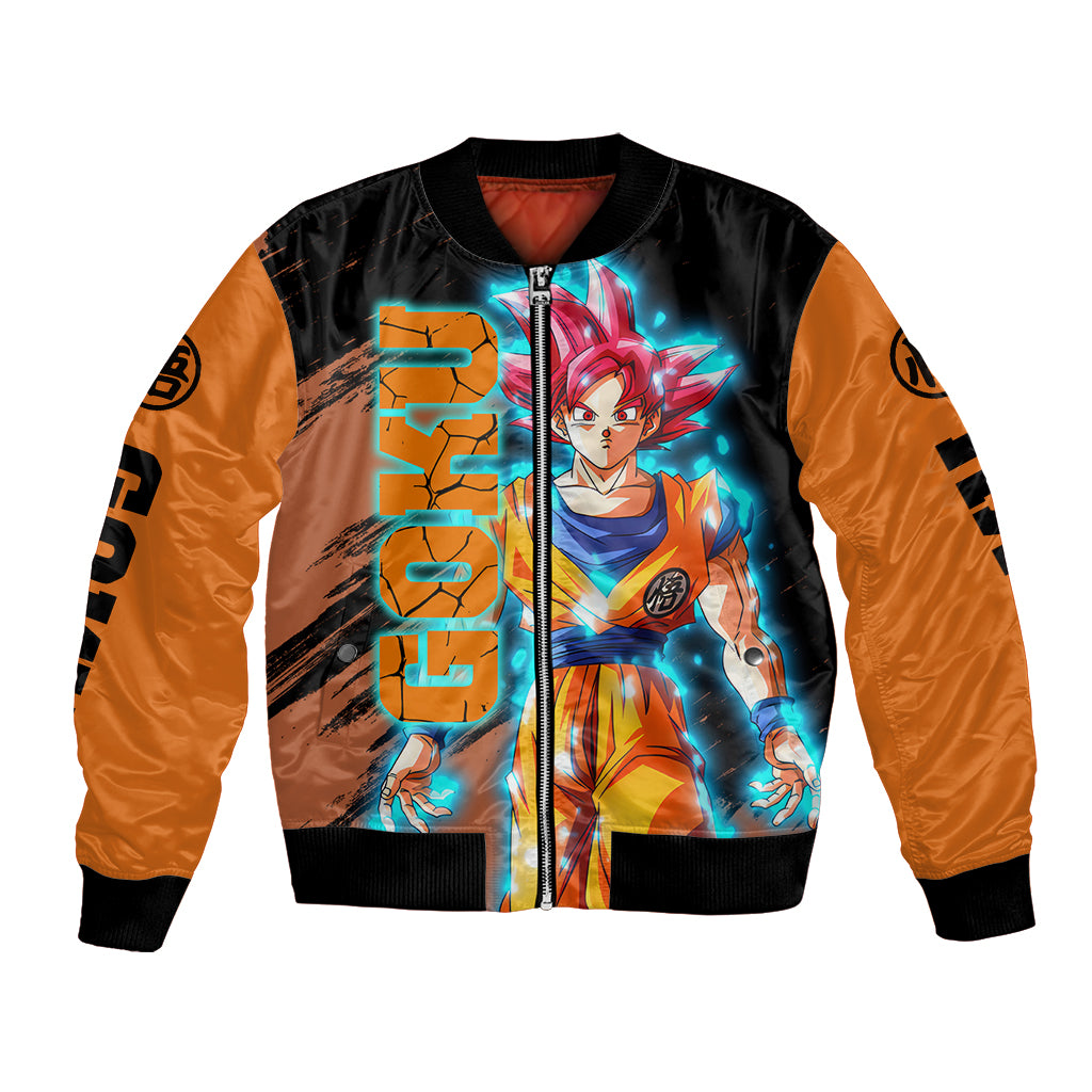 Goku Saiyan God Bomber Jacket