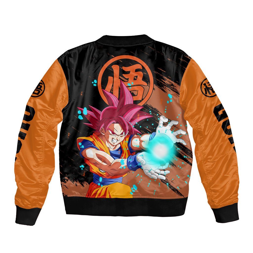 Goku Saiyan God Bomber Jacket