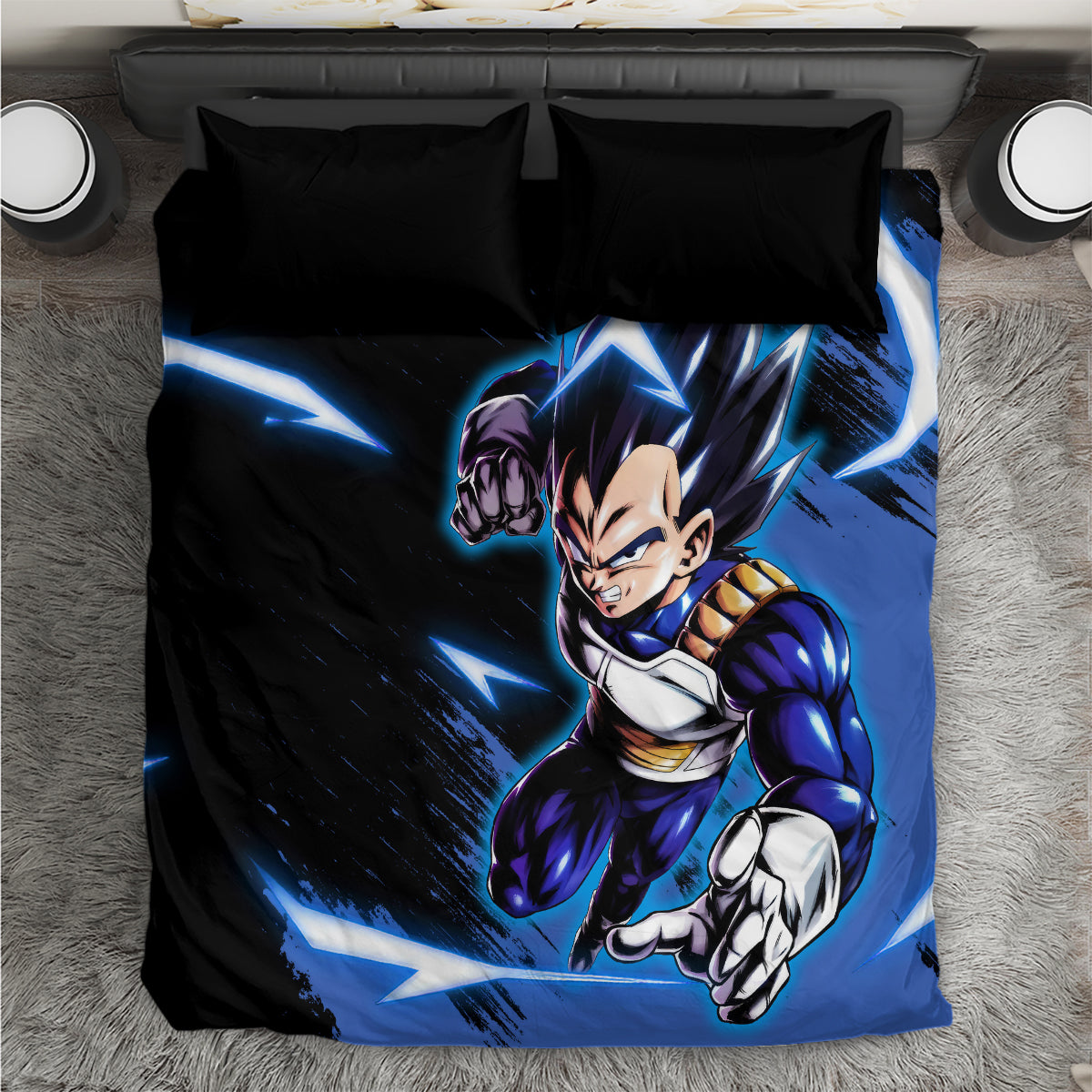 Vegeta Hoodie Dragon Ball Anime Bedding Set