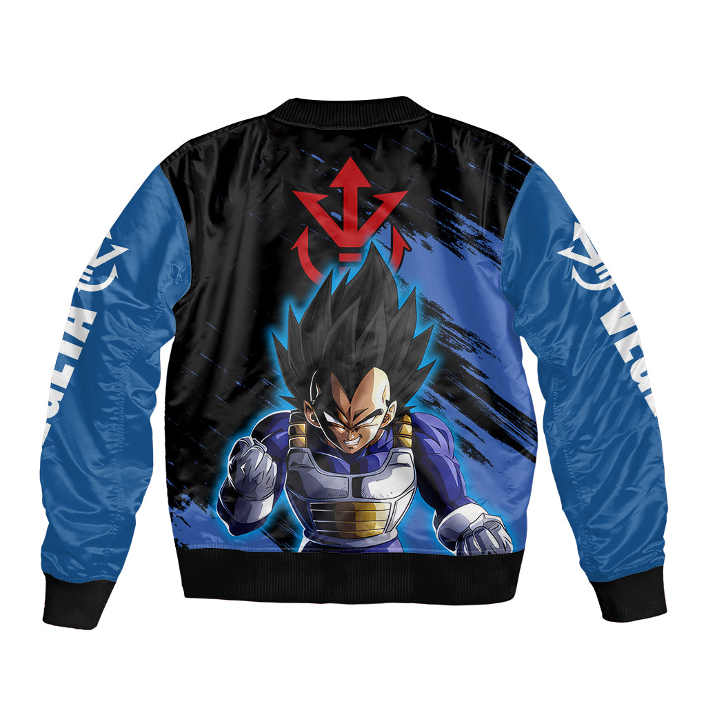 Vegeta Hoodie Dragon Ball Anime Bomber Jacket