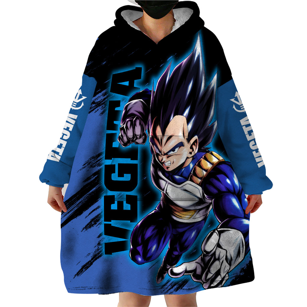 Vegeta Hoodie Dragon Ball Anime Wearable Blanket Hoodie