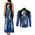Vegito - Dragon Ball Couples Matching Tank Maxi Dress and Long Sleeve Button Shirt