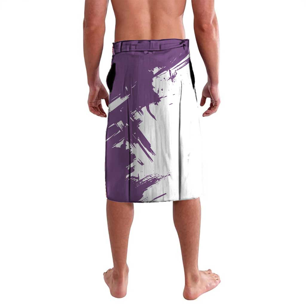Nico Robin in Wano Kimono Elegance Lavalava Demon Child in Regal Purple - One Piece Wano Style