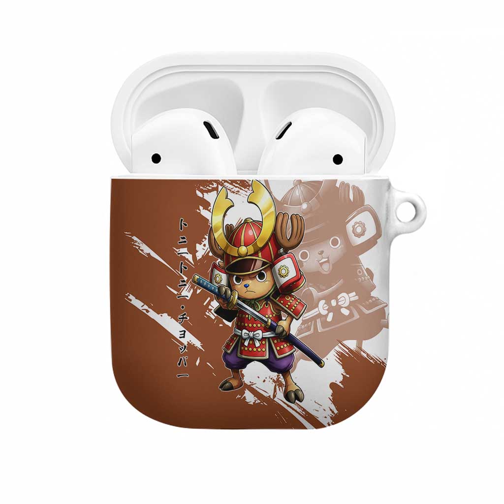 Tony Tony Chopper in Samurai Armor AirPods Case Wano-Inspired Chibi Warrior Style